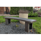 Скамья бетонная полукруглая (SKM180)