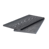 DeckWOOD универсальная доска 3D 140х10 мм (антрацит, 3м)