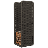 Дровник DeckWOOD прямоугольный 510х510х1520 мм (черный)