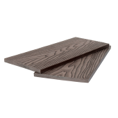 DeckWOOD универсальная доска 3D 140х10 мм (венге, 4м)