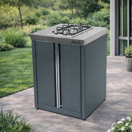 Модуль уличной кухни SMART-600 Шкаф c варочной поверхностью Helios