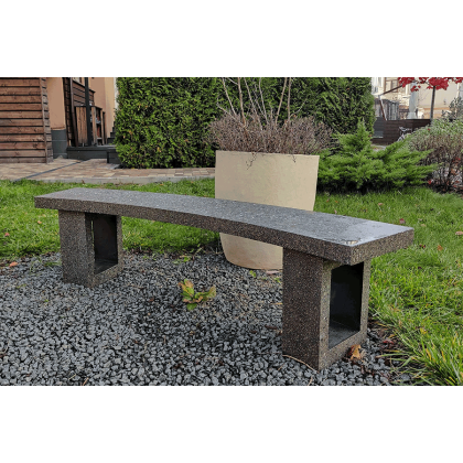 Скамья бетонная полукруглая (SKM180)