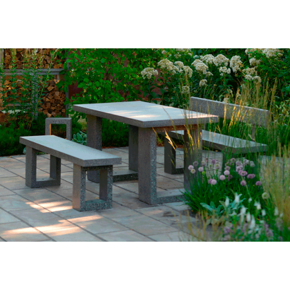 Комплект мебели из бетона