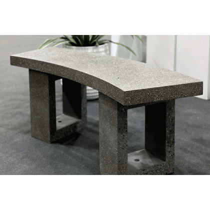 Скамья бетонная полукруглая (SKM110)