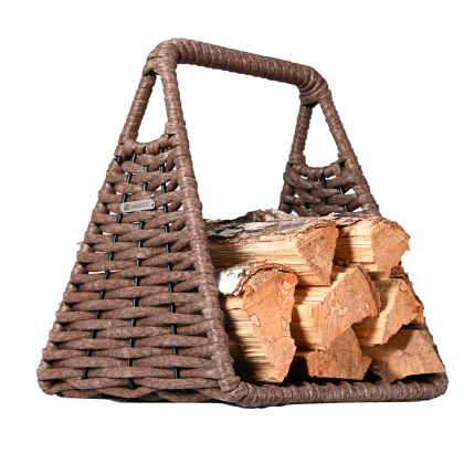 Корзина-дровница DeckWood треугольная (коричневый)