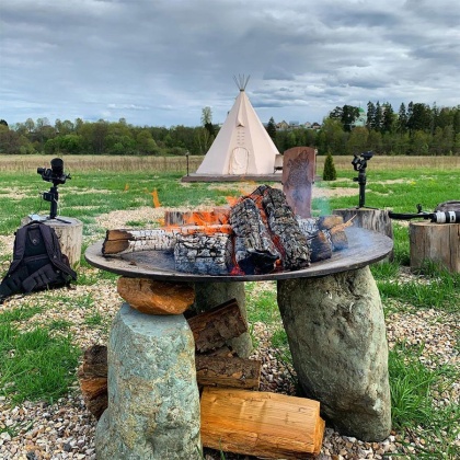 Чугунная чаша плоская PLATO серия (A100)