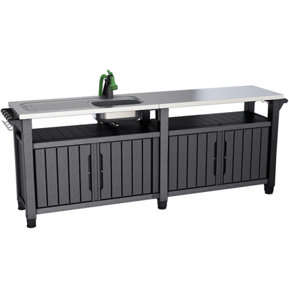 UNITY CHEF 415L, стол для барбекю (графит)
