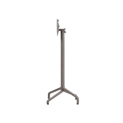 BASE FRASCA HIGH FOLDING, подстолье металлическое барное складное (tortora/тортора)