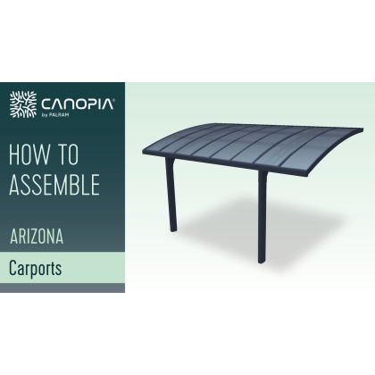 Навес для автомобиля Palram – Canopia Arizona Wave 5000