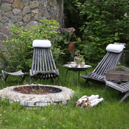 Набор деревянной мебели RELAX, 2 кресла + столик