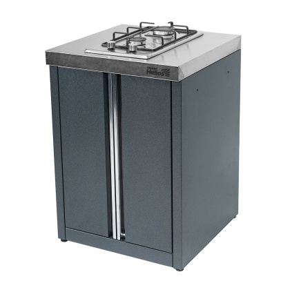 Модуль уличной кухни SMART-600 Шкаф c варочной поверхностью Helios