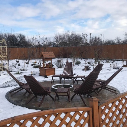 Набор деревянной мебели RELAX, 2 кресла + столик