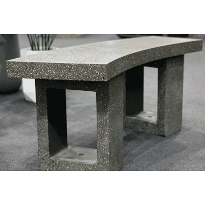 Скамья бетонная полукруглая (SKM110)