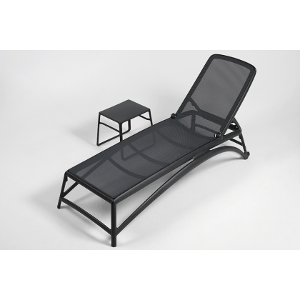 ATLANTICO, шезлонг-лежак с текстиленом (antracite/антрацит, текстиль антрацит)