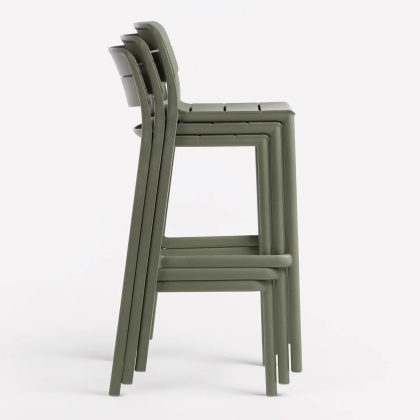 CASSIA STOOL, стул барный пластиковый (cactus/кактус)