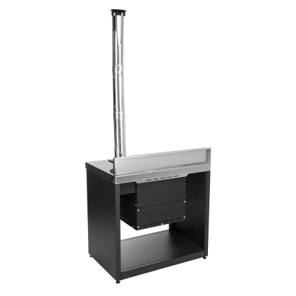 Модуль уличной кухни SMART-900 Печь под казан Helios