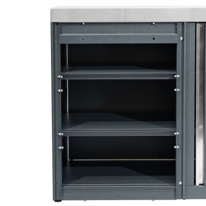 Модуль уличной кухни SMART-1200 Шкаф угловой универсальный Helios