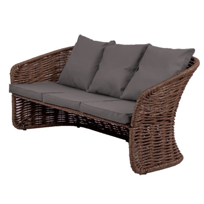 Диван  Кантри тройной  DeckWOOD (коричневый)