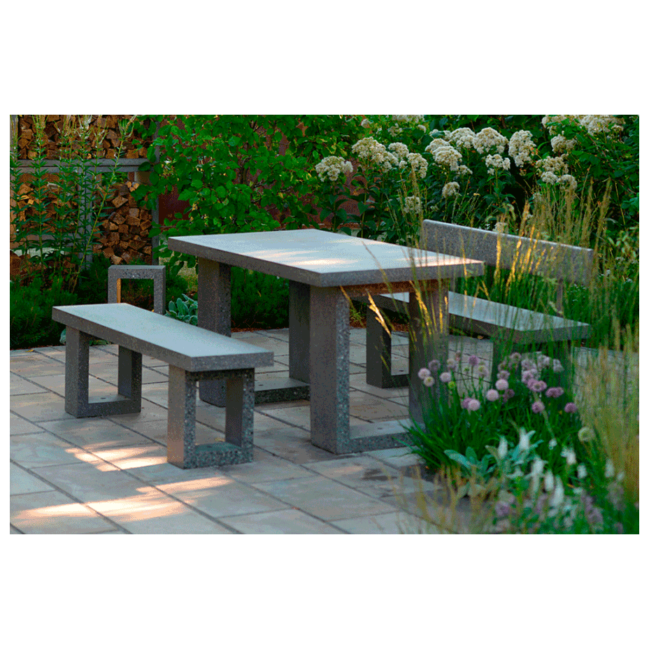 Комплект мебели из бетона