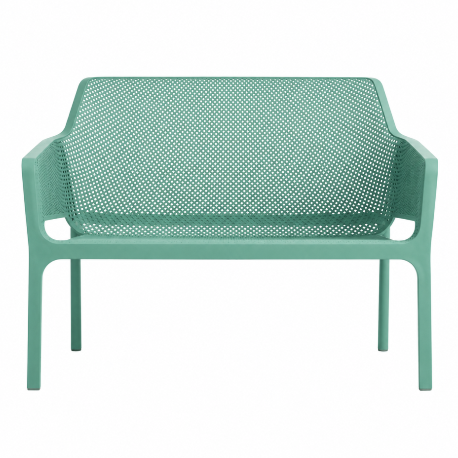 NET BENCH, скамья пластиковая (salice/ива)