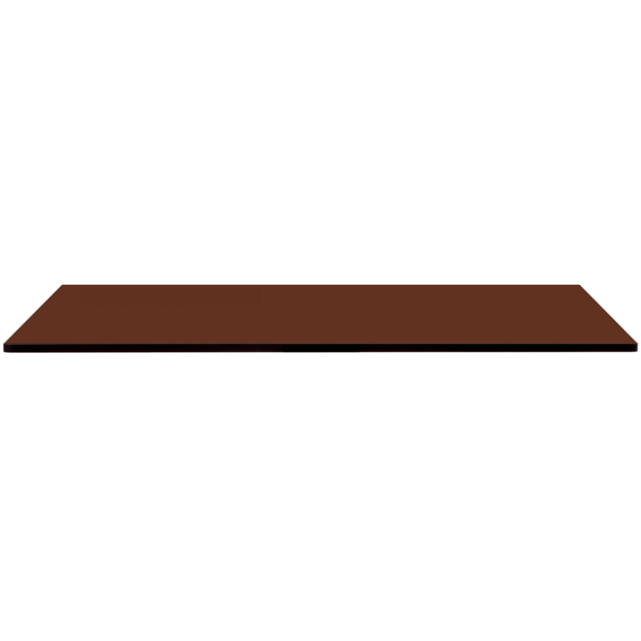 PIANO LAMINATO, столешница HPL, квадратная 80*80 (caffe/коричневый)
