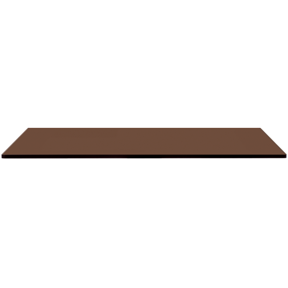 PIANO LAMINATO, столешница HPL, квадратная 80*80 (tabacco/табак)