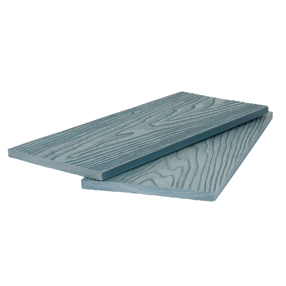 DeckWOOD универсальная доска 3D 140х10 мм (серый, 3м)