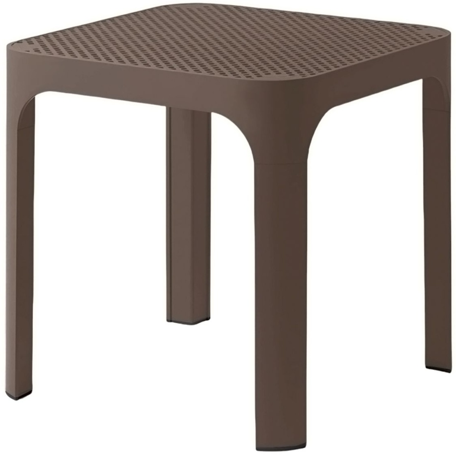 NET TABLE 40, столик пластиковый журнальный (tabacco/табак)