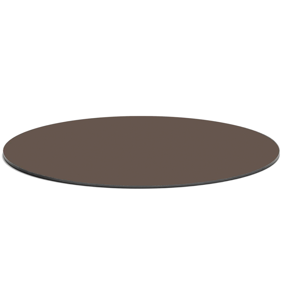 PIANO LAMINATO, столешница HPL, круглая Ø80 (tabacco/табак)
