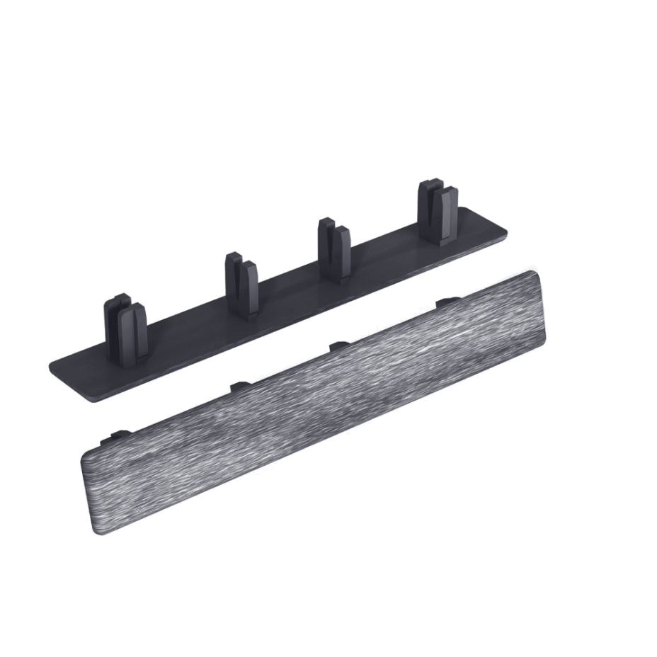 Заглушки торцевые для доски DeckWOOD (антрацит)