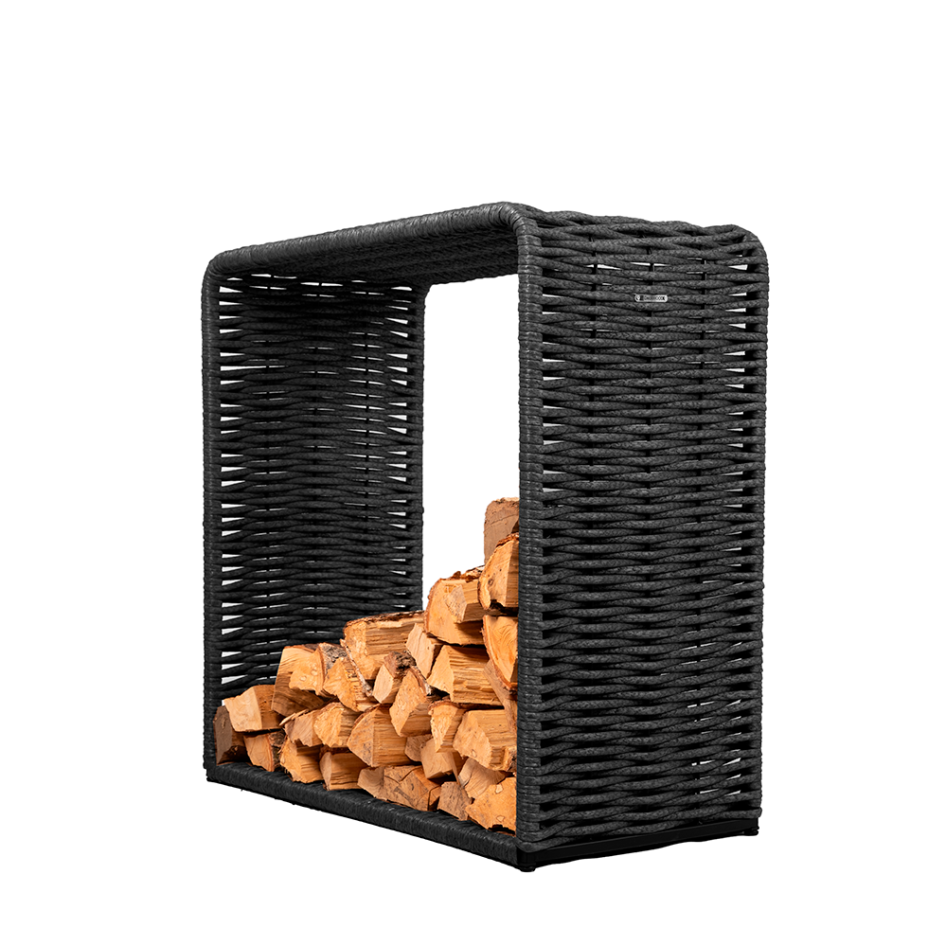 Дровник DeckWOOD прямоугольный 1010х510х1020 мм (черный)