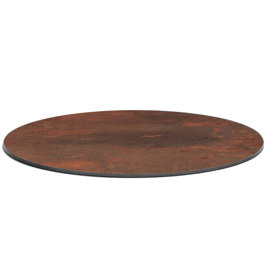 PIANO LAMINATO, столешница HPL, круглая Ø80 (corten/кортен)