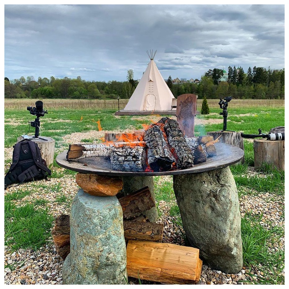 Чугунная чаша плоская PLATO серия (A100)