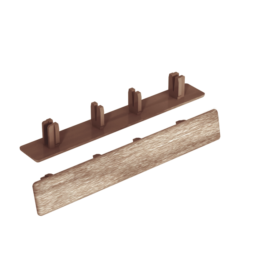Заглушки торцевые для доски DeckWOOD (венге)