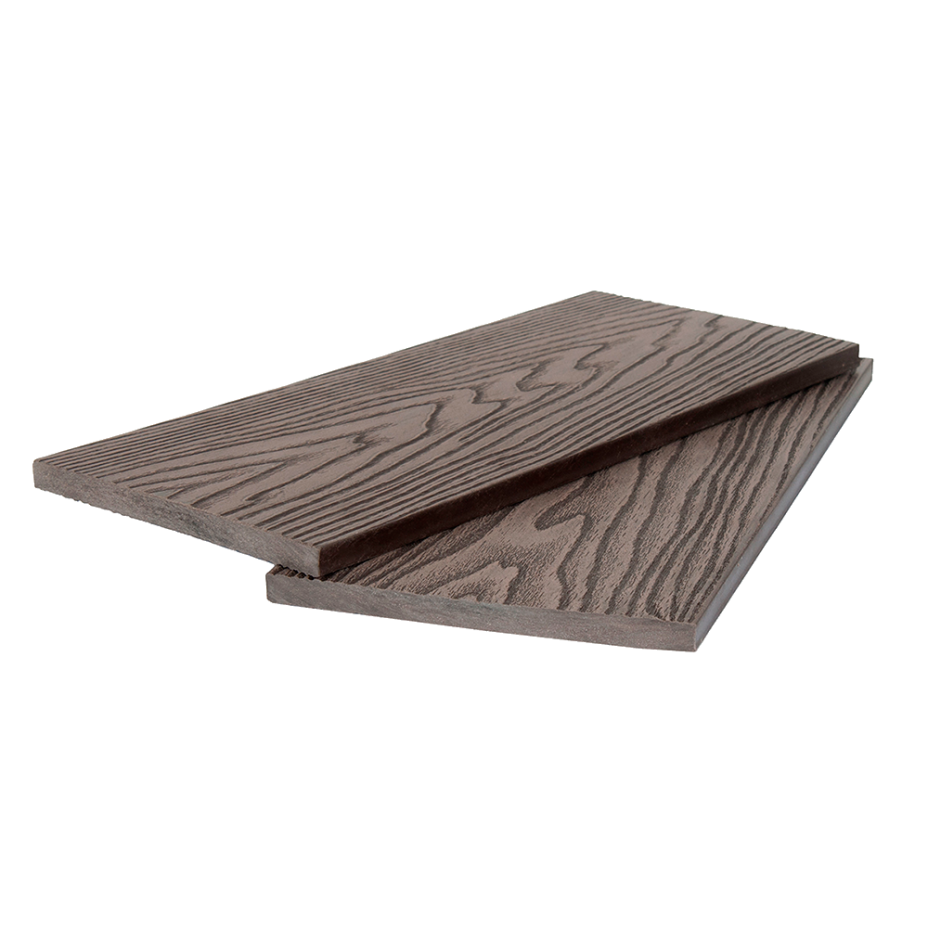 DeckWOOD универсальная доска 3D 140х10 мм (венге, 3м)