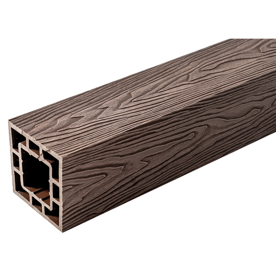 Столб DeckWOOD Premium NEW 100х100х3000мм (венге)