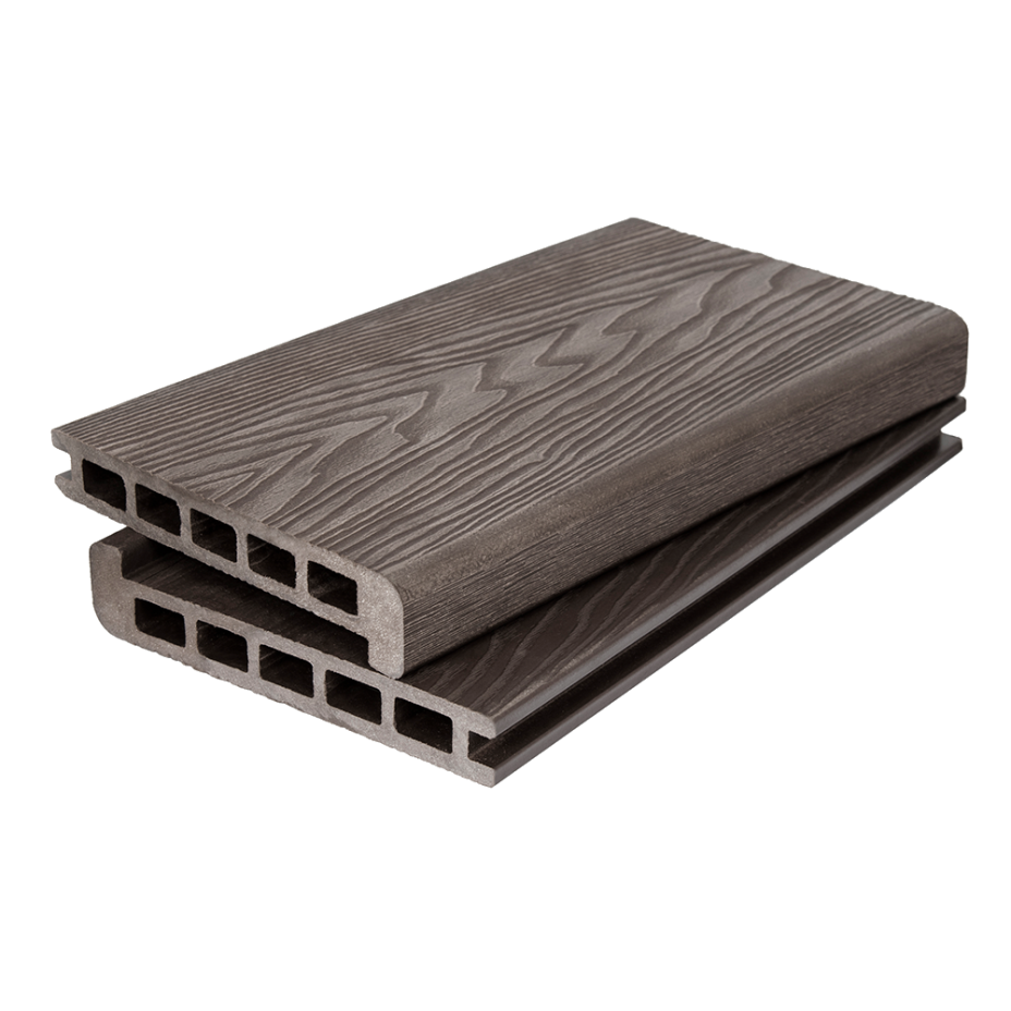 DeckWOOD 3D Ступень Premium NEW 165х24 мм (венге, 3м)