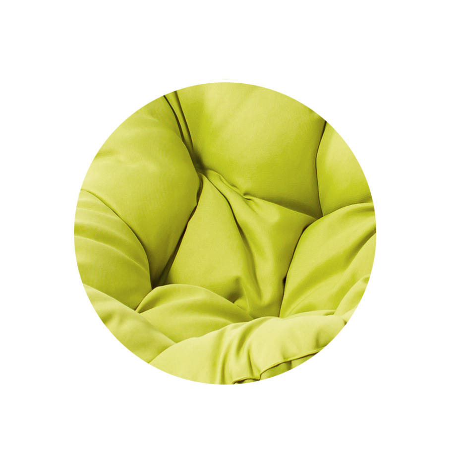Подушка для дивана 1 матрас + 4 подушки  DeckWOOD (зеленая/apple)