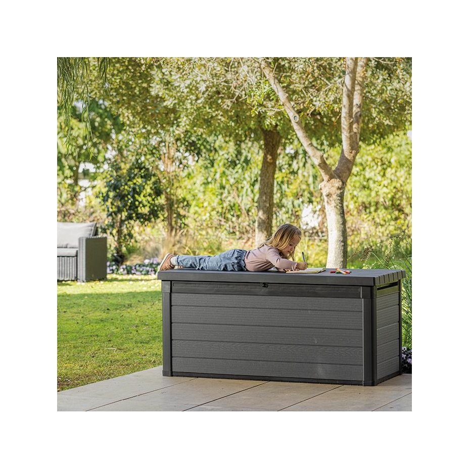 Емкость д\хранения (сундук) Cortina box 570L ( графит ) (17211700) (графит)