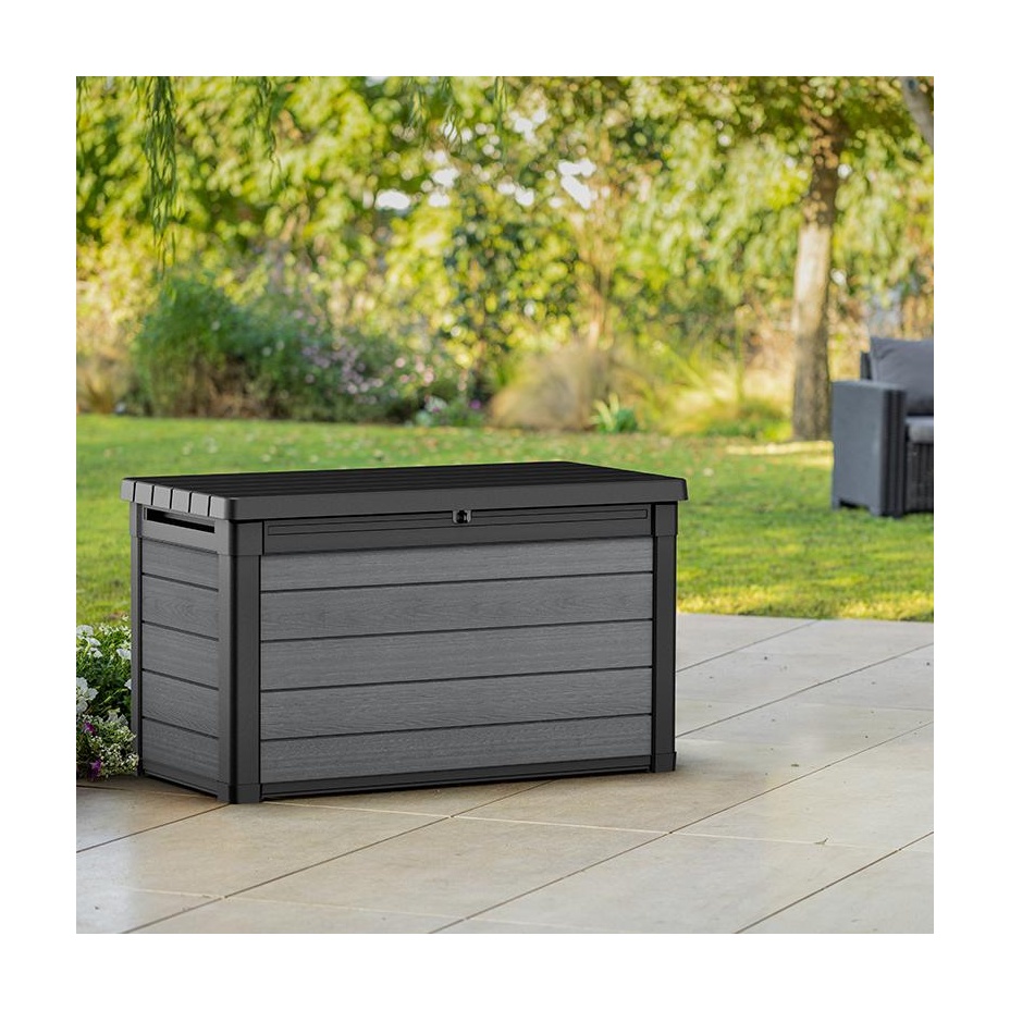 Емкость д\хранения (сундук) Cortina box 380L ( графит) (17212402) (графит)
