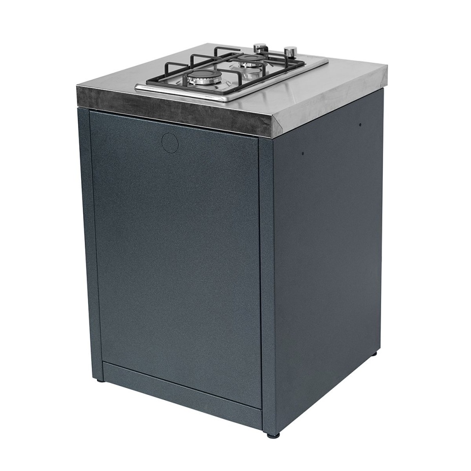 Модуль уличной кухни SMART-600 Шкаф c варочной поверхностью Helios