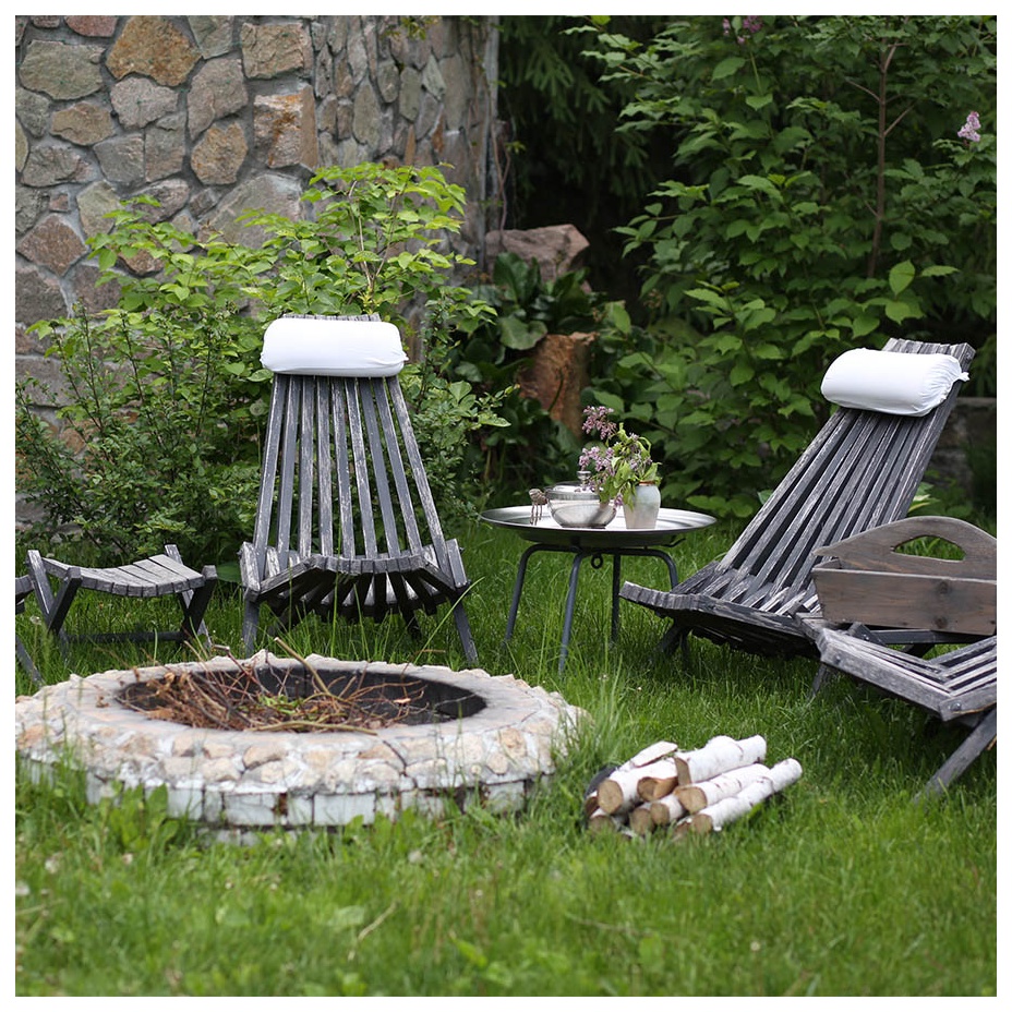 Набор деревянной мебели RELAX, 2 кресла + столик