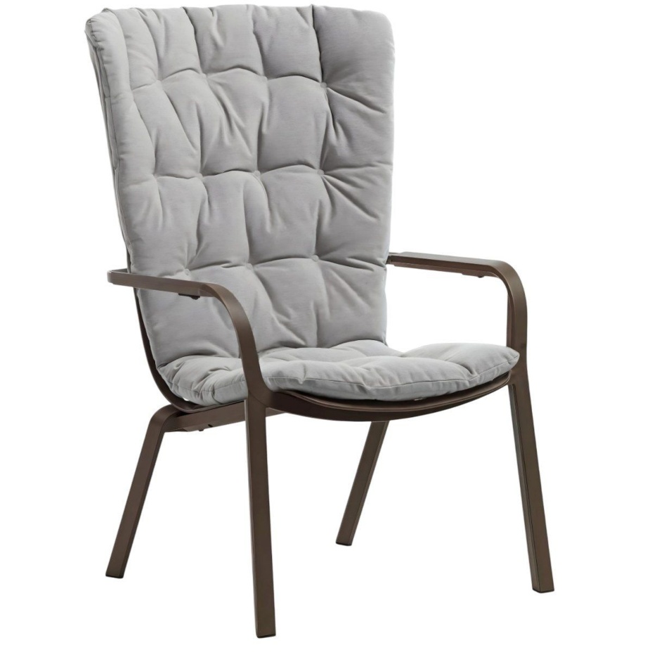 CUSCINO FOLIO COMFORT, подушка для кресла (grigio/серый)