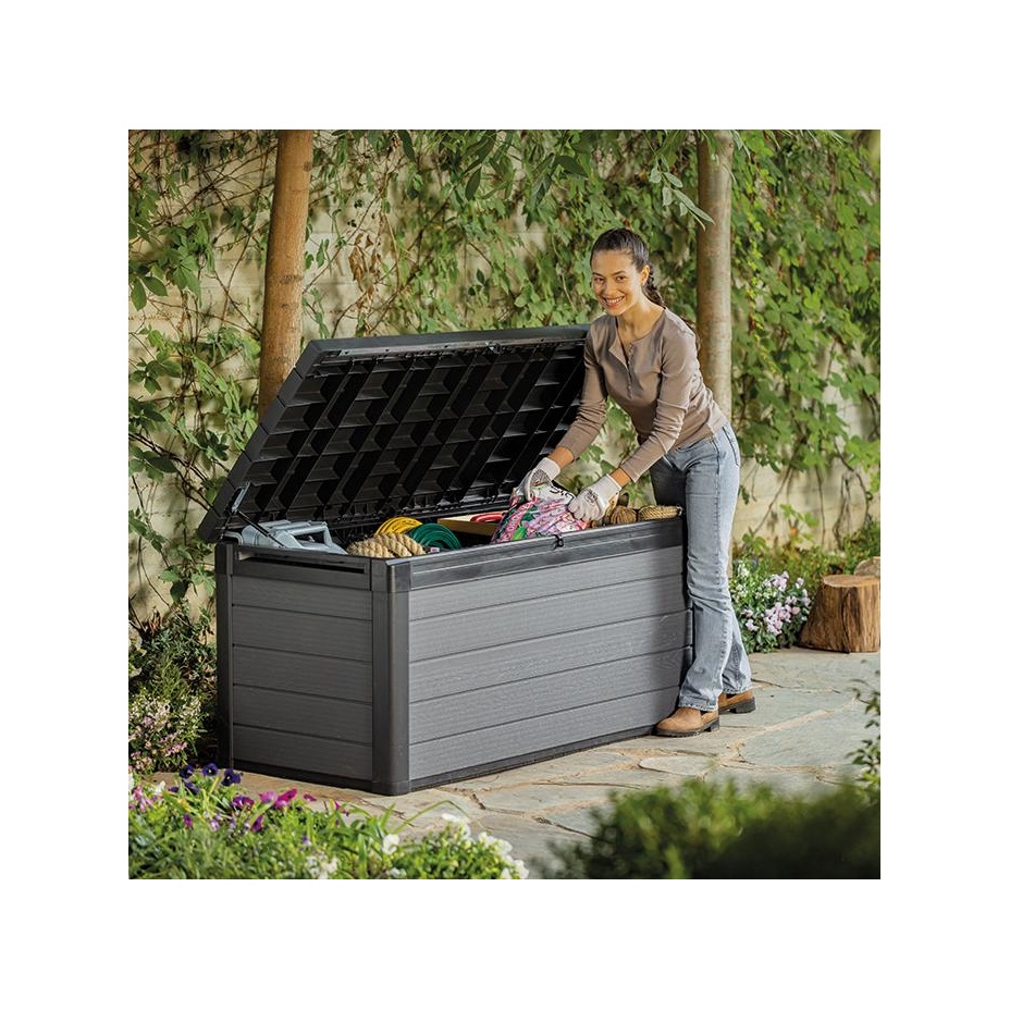 Емкость д\хранения (сундук) Cortina box 570L ( графит ) (17211700) (графит)