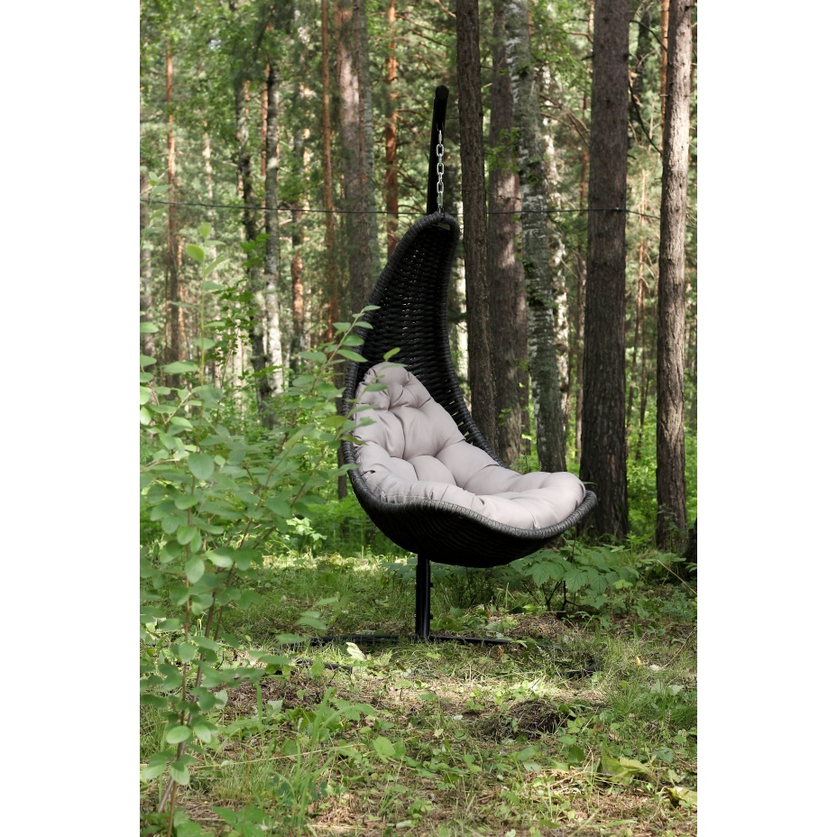 Кресло-гамак подвесное DeckWOOD (черный)