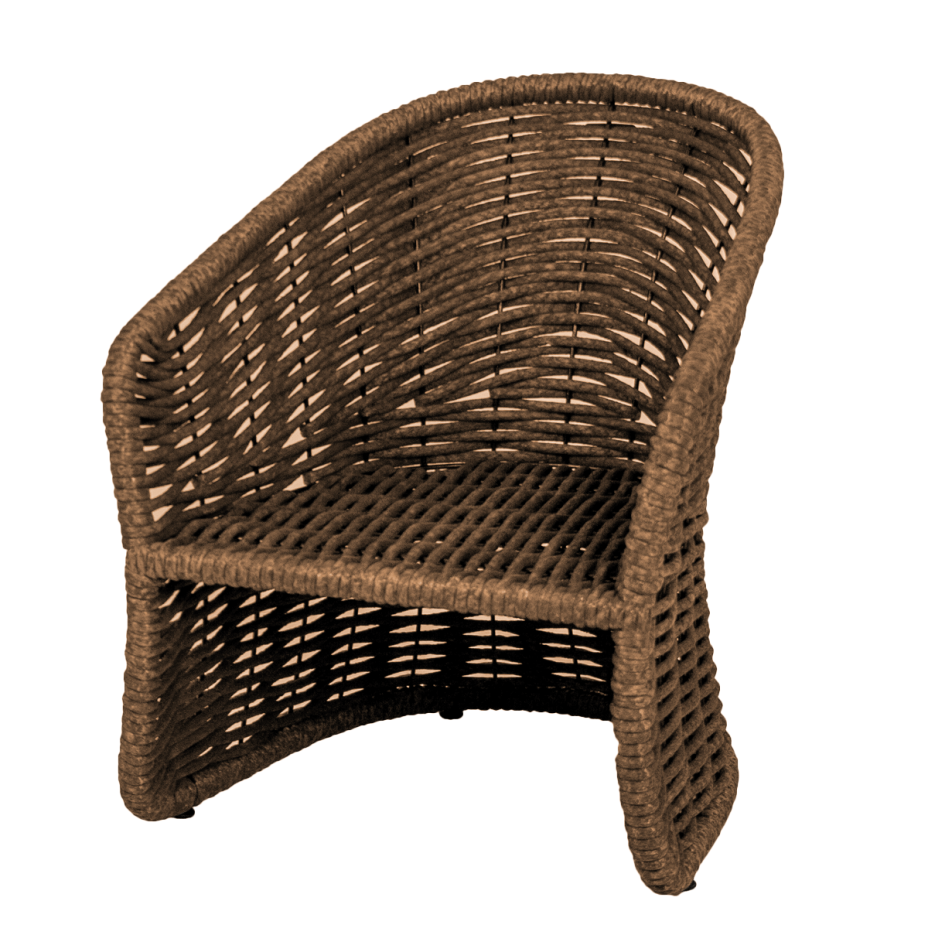Кресло Кантри  DeckWOOD (коричневый)