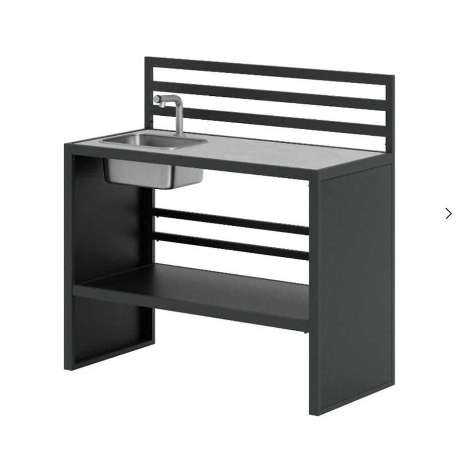 Кухня EMOLUMENTUM KITCHEN.MODEL 01 (антрацит)