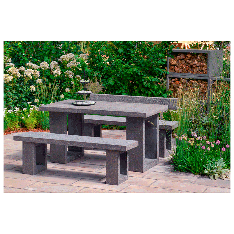 Комплект мебели из бетона