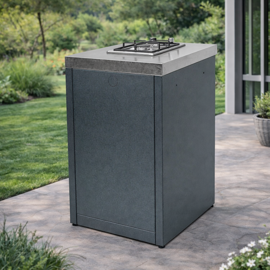 Модуль уличной кухни SMART-600 Шкаф c варочной поверхностью Helios