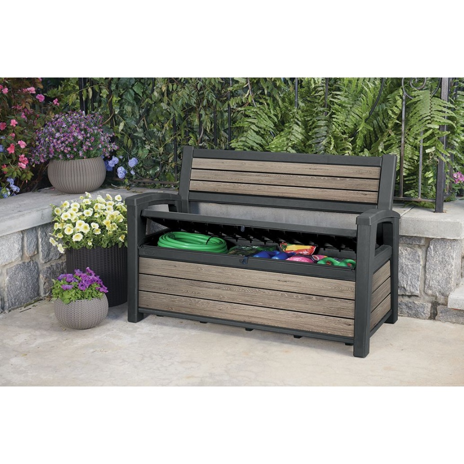Скамья - сундук Deco Garden Bench 227 L (светло-коричневый) (17213853) (светло-коричневый)